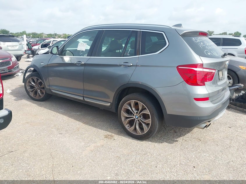 2015 BMW X3 VIN 5UXWX9C51F0D61930 IAAI salvage auction — NORMAL WEAR, Original (Texas), sold $550 on 2026-07-15 (photo 3)