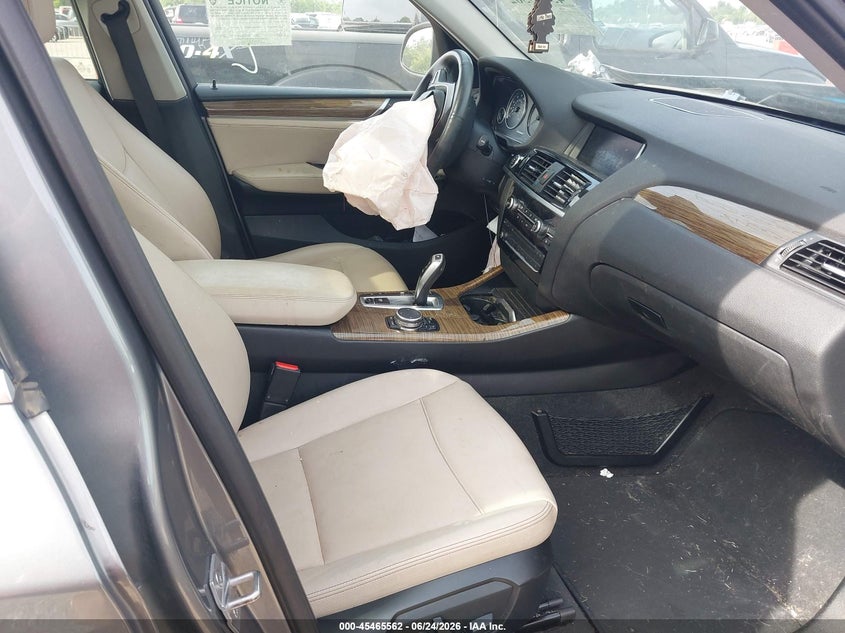 2015 BMW X3 VIN 5UXWX9C51F0D61930 IAAI salvage auction — NORMAL WEAR, Original (Texas), sold $550 on 2026-07-15 (photo 5)