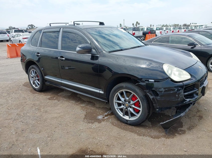 2006 Porsche Cayenne VIN WP1AB29P56LA69184 IAAI salvage auction — RIGHT FRONT, Salvage (California), sold $1,250 on 2026-07-13 (photo 1)