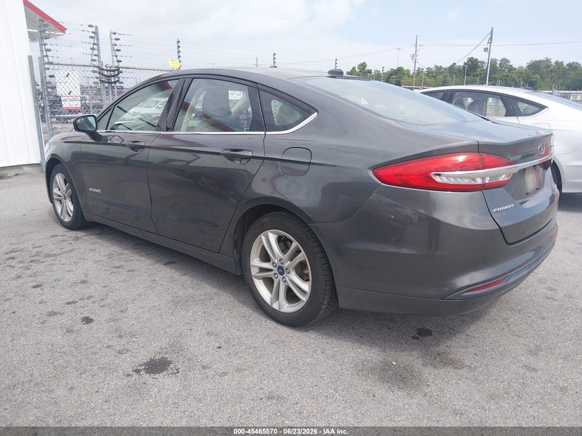 2018 Ford Fusion VIN 3FA6P0UU5JR254541 IAAI salvage auction — NORMAL WEAR, Sf97 (Washington), sold $9,650 on 2026-09-03 (photo 3)