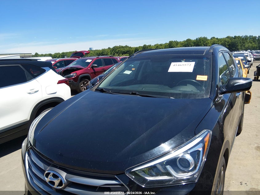 2018 Hyundai Santa fe VIN 5XYZWDLA6JG533693 IAAI salvage auction — HAIL, Salvage (Ohio), sold $3,700 on 2026-07-10 (photo 6)