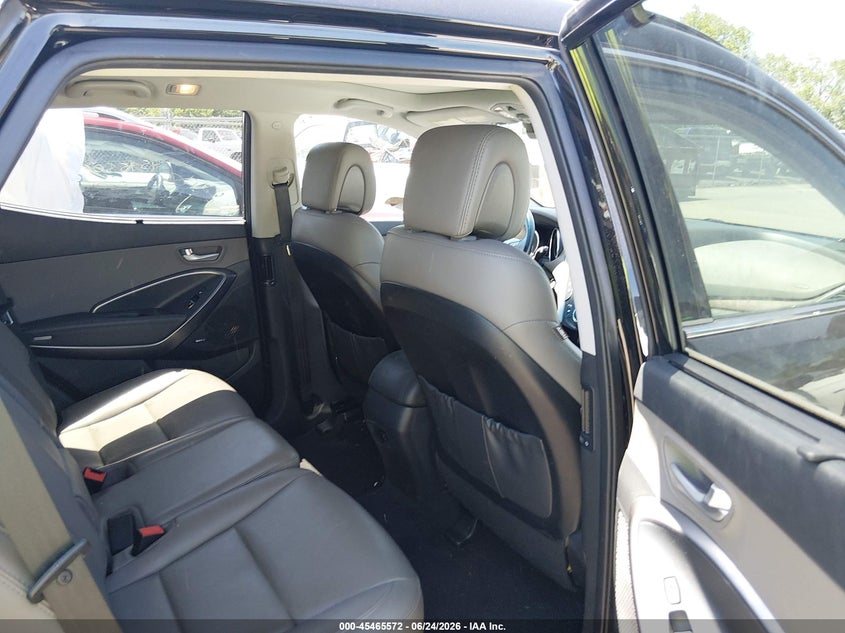 2018 Hyundai Santa fe VIN 5XYZWDLA6JG533693 IAAI salvage auction — HAIL, Salvage (Ohio), sold $3,700 on 2026-07-10 (photo 8)