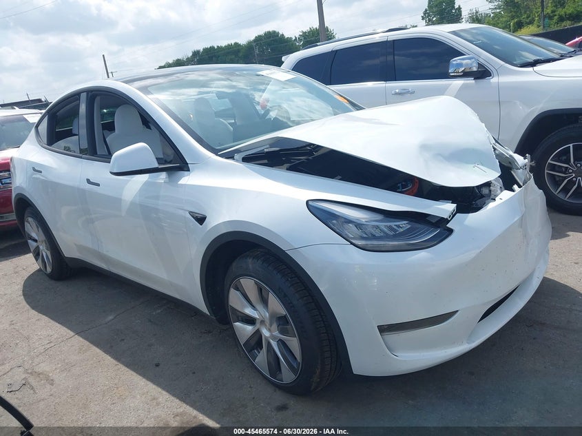 2023 Tesla Model y VIN 7SAYGDEE6PA114929 IAAI salvage auction — FRONT END, Salvage (Pennsylvania), sold $8,600 on 2026-07-09 (photo 1)