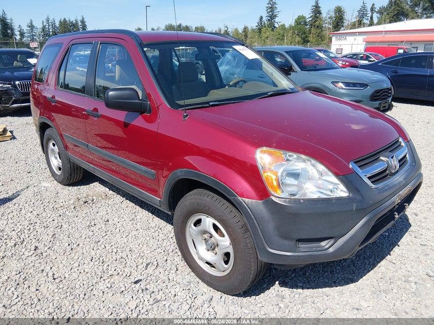 2002 Honda Cr-v VIN JHLRD78422C037423 IAAI salvage auction — REAR END, Bill Of Sale (Washington), sold $400 on 2026-07-22 (photo 1)