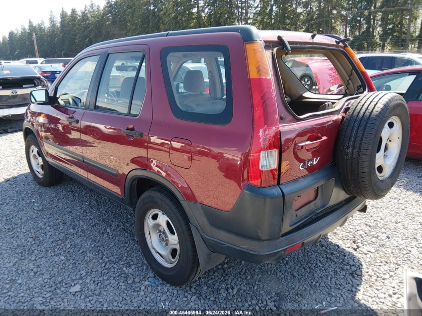2002 Honda Cr-v VIN JHLRD78422C037423 IAAI salvage auction — REAR END, Bill Of Sale (Washington), sold $400 on 2026-07-22 (photo 3)