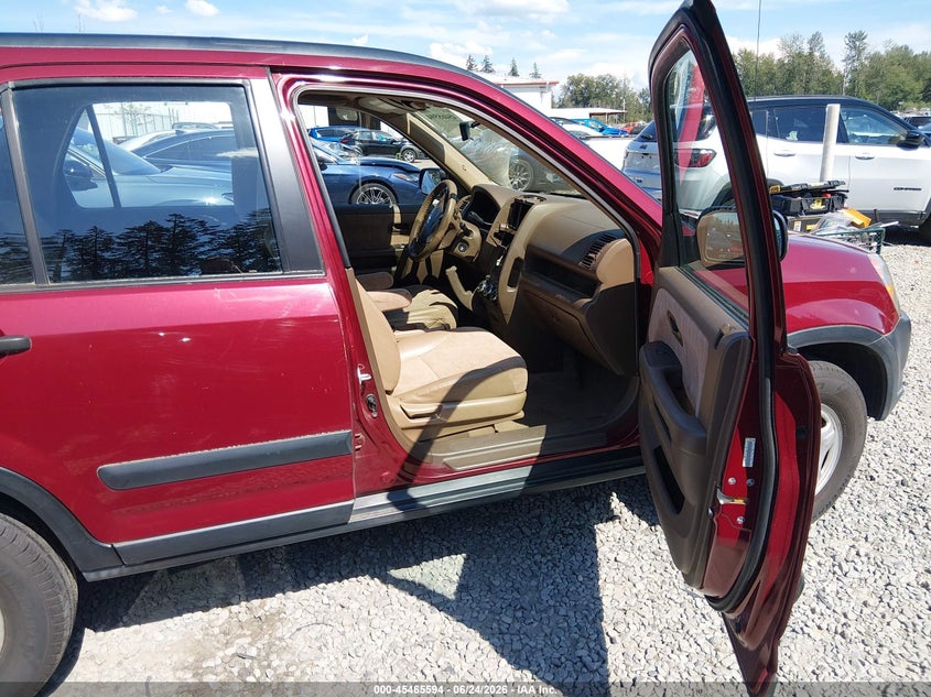 2002 Honda Cr-v VIN JHLRD78422C037423 IAAI salvage auction — REAR END, Bill Of Sale (Washington), sold $400 on 2026-07-22 (photo 5)
