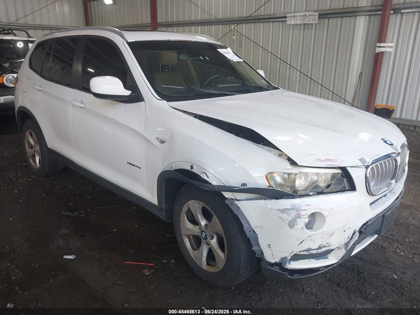 2011 BMW X3 VIN 5UXWX5C52BL707286 IAAI salvage auction — FRONT END, Clear (Virginia), sold $475 on 2026-07-23 (photo 1)