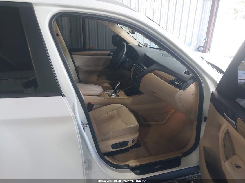 2011 BMW X3 VIN 5UXWX5C52BL707286 IAAI salvage auction — FRONT END, Clear (Virginia), sold $475 on 2026-07-23 (photo 5)