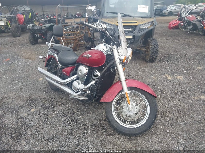 2007 Kawasaki Vn900 VIN JKAVN2B147A018170 IAAI salvage auction — NORMAL WEAR, Original (Ohio), sold $375 on 2026-07-08 (photo 1)