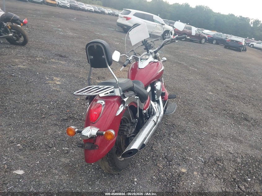 2007 Kawasaki Vn900 VIN JKAVN2B147A018170 IAAI salvage auction — NORMAL WEAR, Original (Ohio), sold $375 on 2026-07-08 (photo 4)