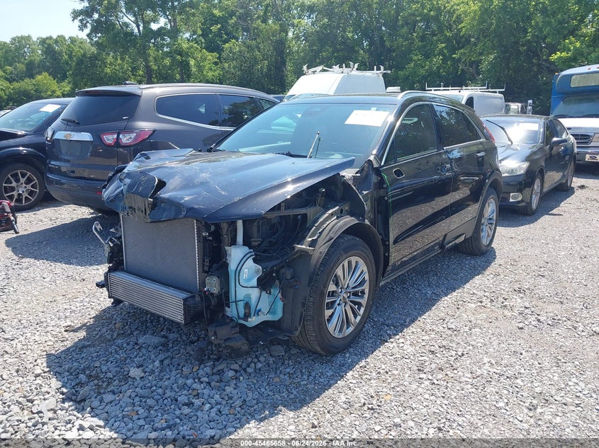 2025 Cadillac Xt4 VIN 1GYFZDR48SF130843 IAAI salvage auction — FRONT END, Salvage (Tennessee), sold $25 on 2026-07-31 (photo 2)