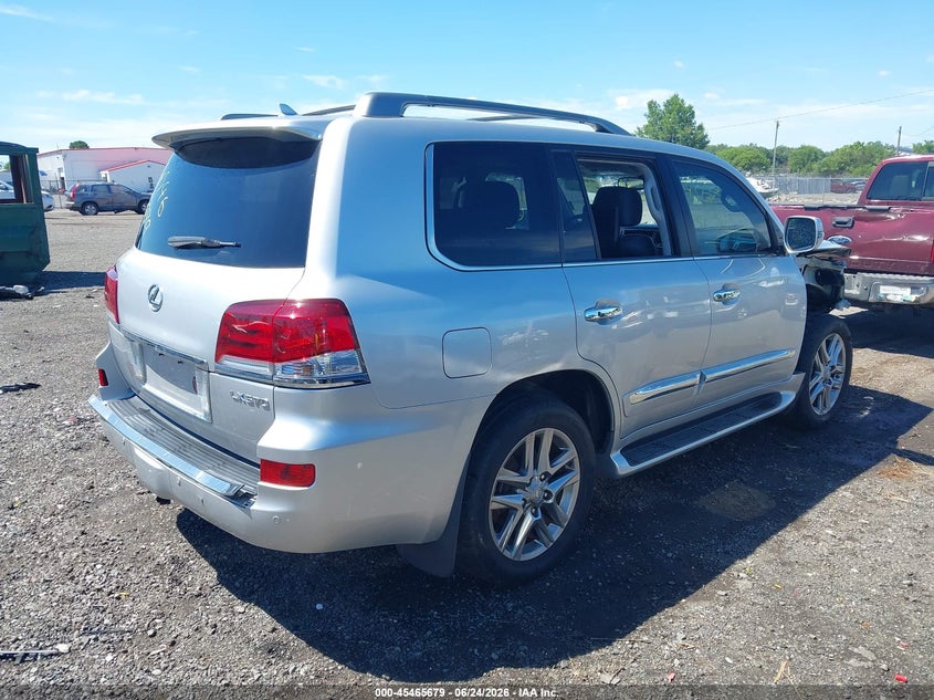 2013 Lexus Lx VIN JTJHY7AX4D4089213 IAAI salvage auction — FRONT END, Salvage Title, sold $16,950 on 2026-09-01 (photo 4)