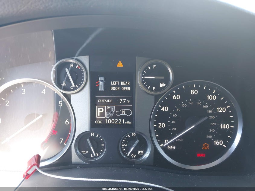 2013 Lexus Lx VIN JTJHY7AX4D4089213 IAAI salvage auction — FRONT END, Salvage Title, sold $16,950 on 2026-09-01 (photo 7)