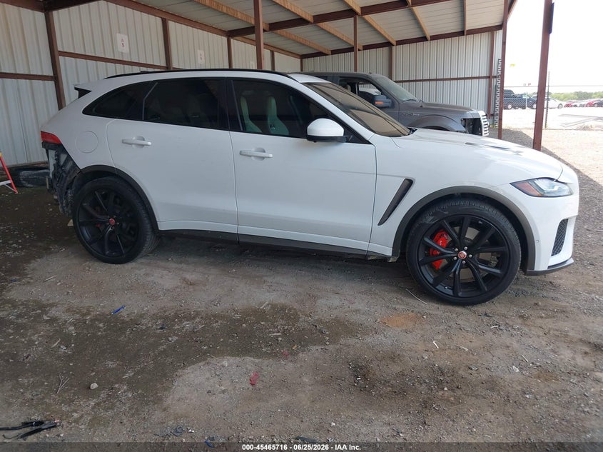 2020 Jaguar F-pace VIN SADCZ2EE7LA652670 IAAI salvage auction — REAR END, Salvage (Louisiana), sold $11,600 on 2026-07-29 (photo 1)