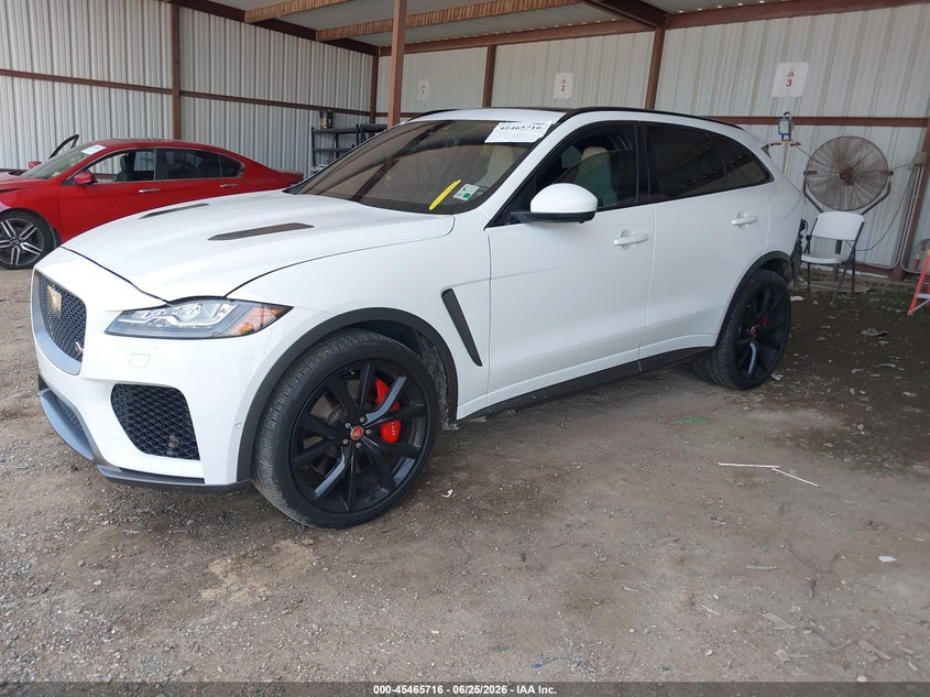 2020 Jaguar F-pace VIN SADCZ2EE7LA652670 IAAI salvage auction — REAR END, Salvage (Louisiana), sold $11,600 on 2026-07-29 (photo 2)