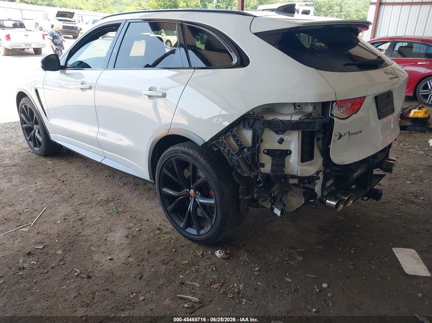 2020 Jaguar F-pace VIN SADCZ2EE7LA652670 IAAI salvage auction — REAR END, Salvage (Louisiana), sold $11,600 on 2026-07-29 (photo 3)