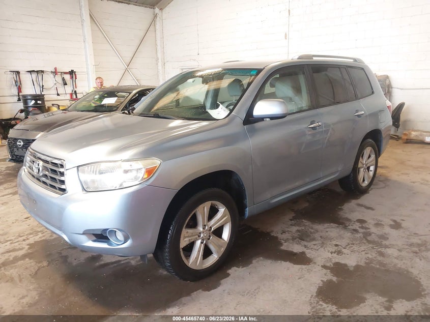 2008 Toyota Highlander VIN JTEDS42A182006684 IAAI salvage auction — NORMAL WEAR, Clear (Maryland), sold $2,750 on 2026-07-14 (photo 2)