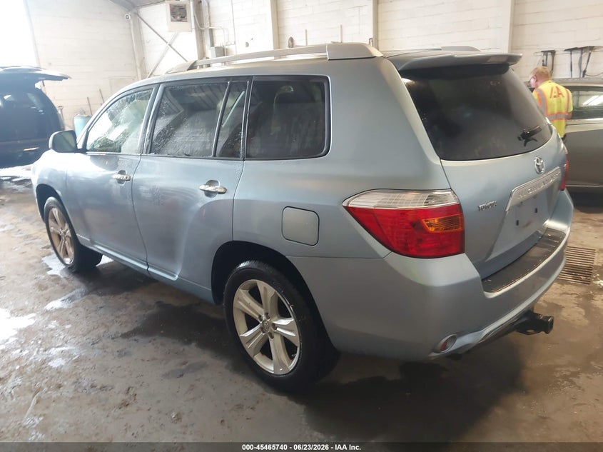 2008 Toyota Highlander VIN JTEDS42A182006684 IAAI salvage auction — NORMAL WEAR, Clear (Maryland), sold $2,750 on 2026-07-14 (photo 3)