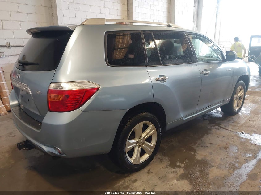 2008 Toyota Highlander VIN JTEDS42A182006684 IAAI salvage auction — NORMAL WEAR, Clear (Maryland), sold $2,750 on 2026-07-14 (photo 4)