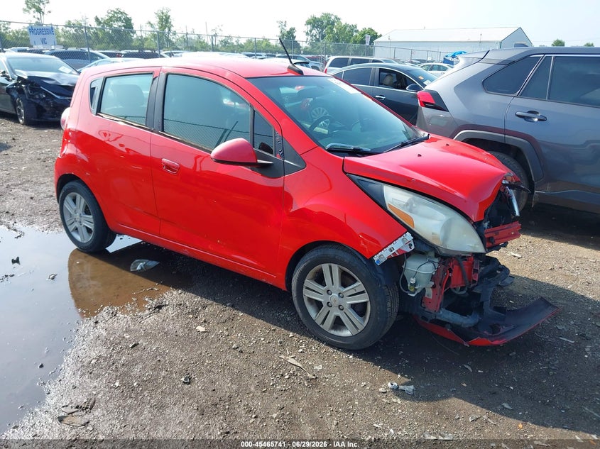 2014 Chevrolet Spark VIN KL8CD6S90EC567145 IAAI salvage auction — FRONT END, Salvage (Ohio), sold $25 on 2026-07-16 (photo 1)