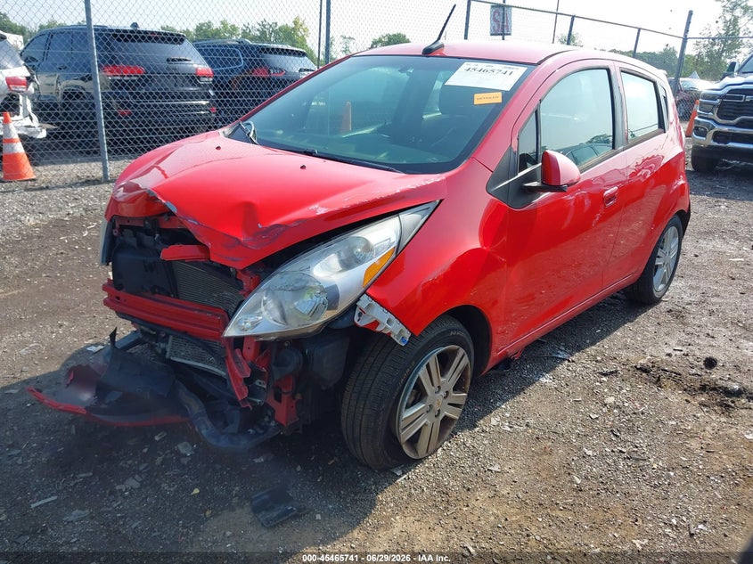 2014 Chevrolet Spark VIN KL8CD6S90EC567145 IAAI salvage auction — FRONT END, Salvage (Ohio), sold $25 on 2026-07-16 (photo 2)