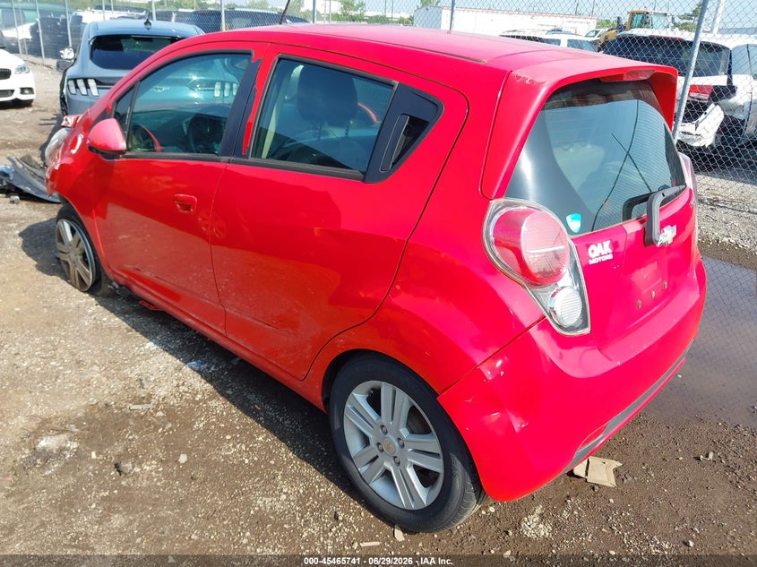 2014 Chevrolet Spark VIN KL8CD6S90EC567145 IAAI salvage auction — FRONT END, Salvage (Ohio), sold $25 on 2026-07-16 (photo 3)