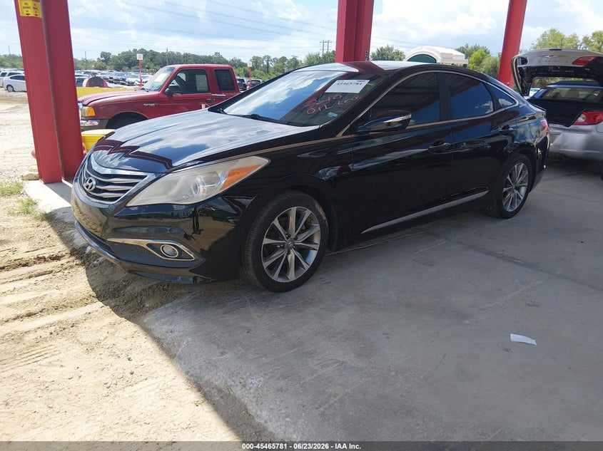 2016 Hyundai Azera VIN KMHFG4JG6GA513570 IAAI salvage auction — FRONT END, Rebuildable (Florida), sold $1,300 on 2026-07-28 (photo 2)