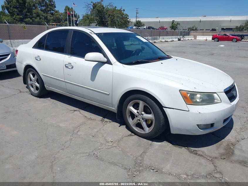 2006 Hyundai Sonata VIN 5NPEU46F86H072721 IAAI salvage auction — NORMAL WEAR, Clear (Florida), sold $250 on 2026-07-13 (photo 1)