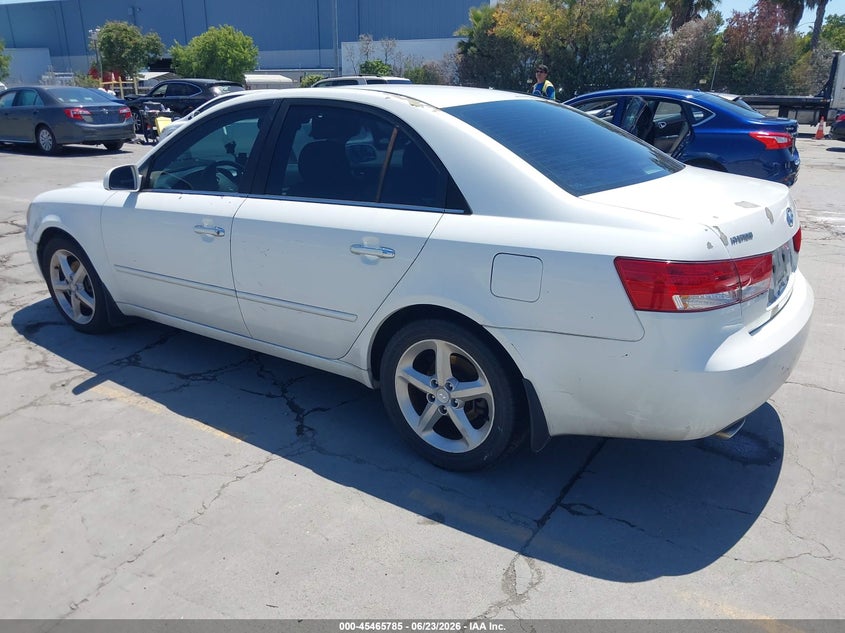 2006 Hyundai Sonata VIN 5NPEU46F86H072721 IAAI salvage auction — NORMAL WEAR, Clear (Florida), sold $250 on 2026-07-13 (photo 3)
