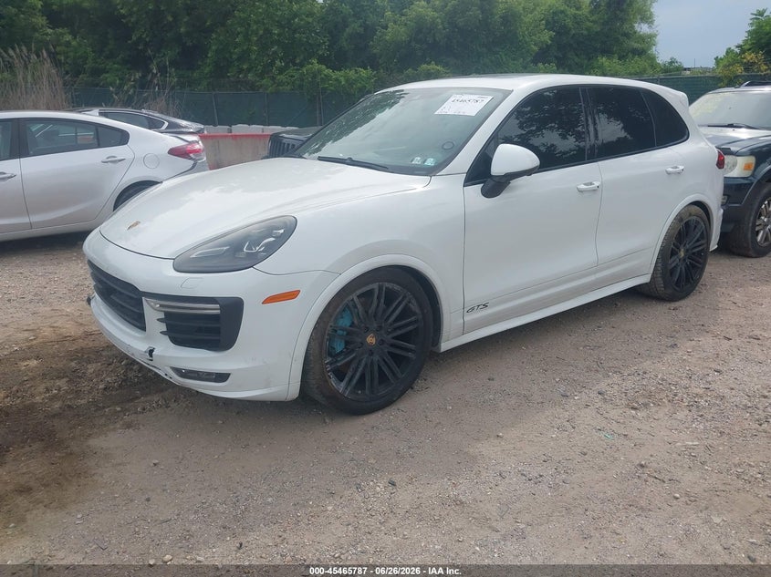 2016 Porsche Cayenne VIN WP1AD2A24GLA72976 IAAI salvage auction — NORMAL WEAR, Clear (Pennsylvania), sold $6,400 on 2026-07-23 (photo 2)