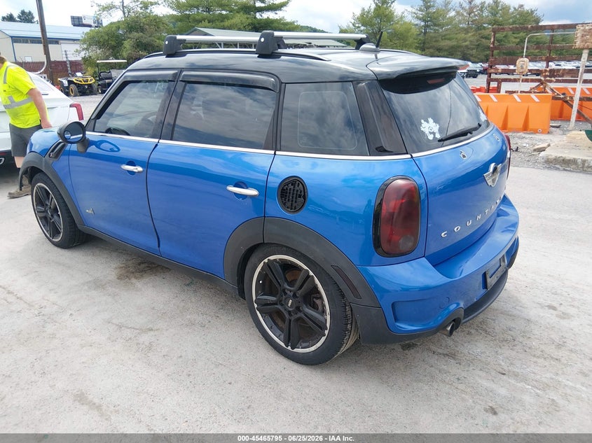 2014 Mini Countryman VIN WMWZC5C55EWM17540 IAAI salvage auction — FRONT END, Salvage (Pennsylvania), sold $1,150 on 2026-07-08 (photo 3)