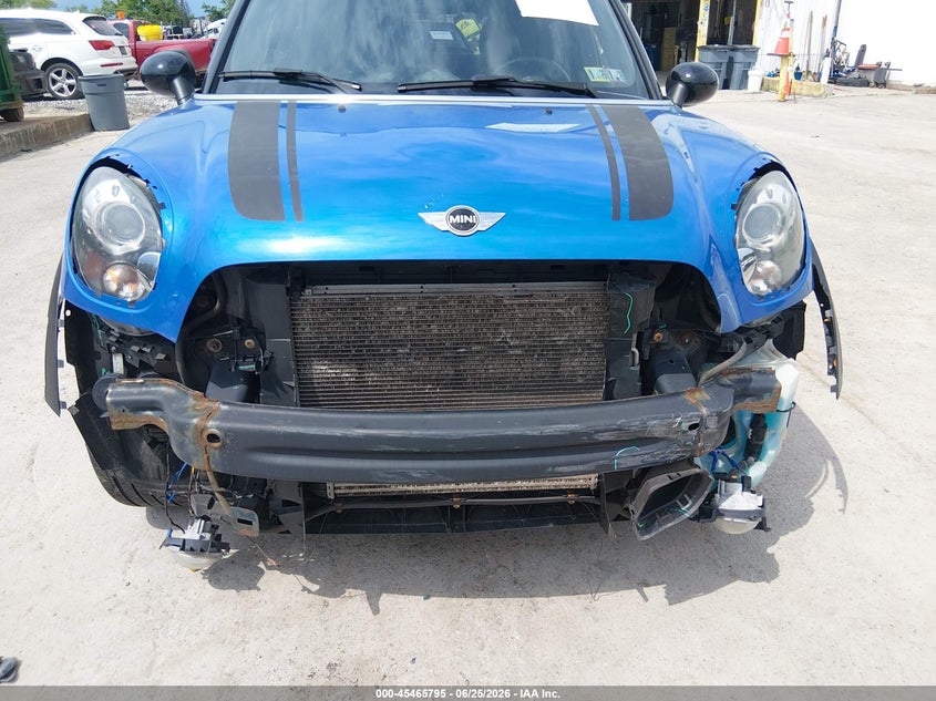 2014 Mini Countryman VIN WMWZC5C55EWM17540 IAAI salvage auction — FRONT END, Salvage (Pennsylvania), sold $1,150 on 2026-07-08 (photo 6)