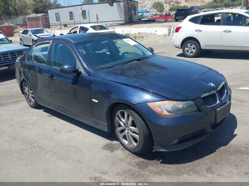 2006 BMW 3 series VIN WBAVB13566KX48677 IAAI salvage auction — SIDE, Salvage (California), sold $950 on 2026-07-14 (photo 1)
