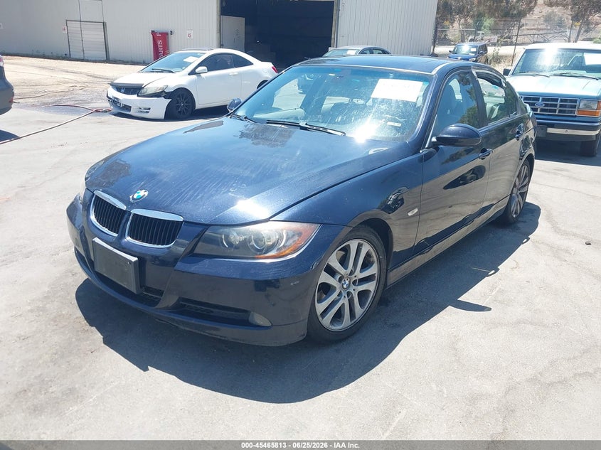 2006 BMW 3 series VIN WBAVB13566KX48677 IAAI salvage auction — SIDE, Salvage (California), sold $950 on 2026-07-14 (photo 2)