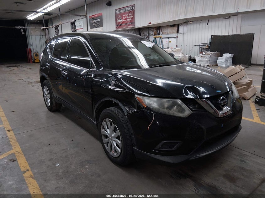 2015 Nissan Rogue VIN KNMAT2MT5FP503275 IAAI salvage auction — FRONT END, Salvage Title, sold $1,450 on 2026-07-28 (photo 1)
