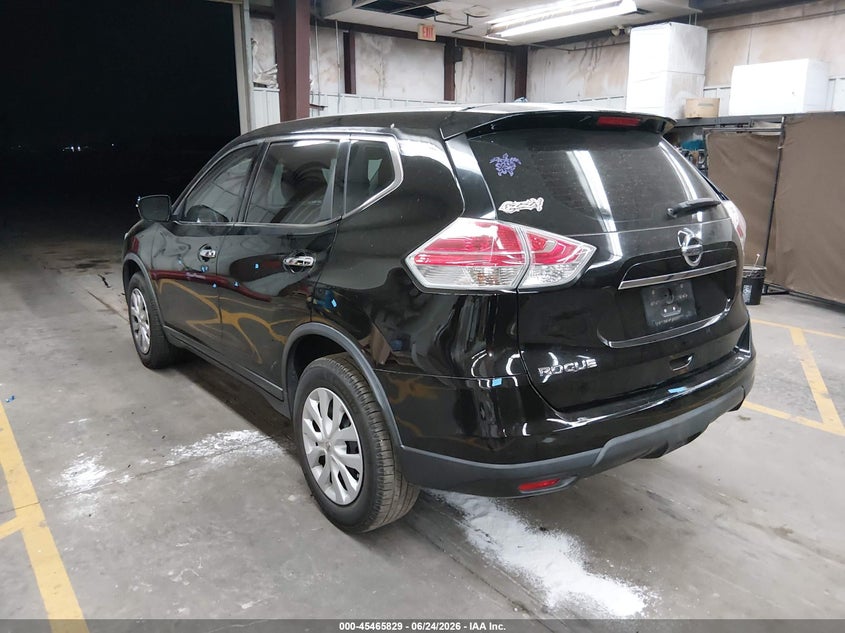 2015 Nissan Rogue VIN KNMAT2MT5FP503275 IAAI salvage auction — FRONT END, Salvage Title, sold $1,450 on 2026-07-28 (photo 3)