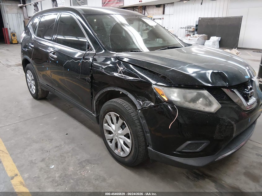 2015 Nissan Rogue VIN KNMAT2MT5FP503275 IAAI salvage auction — FRONT END, Salvage Title, sold $1,450 on 2026-07-28 (photo 6)