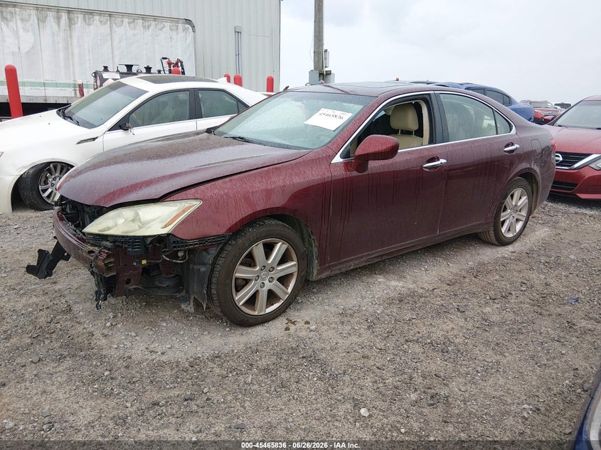 2007 Lexus Es 350 VIN JTHBJ46G972046926 IAAI salvage auction — FRONT END, Clear (Tennessee), sold $225 on 2026-07-30 (photo 2)