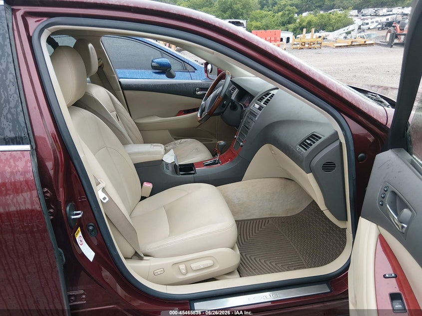2007 Lexus Es 350 VIN JTHBJ46G972046926 IAAI salvage auction — FRONT END, Clear (Tennessee), sold $225 on 2026-07-30 (photo 5)