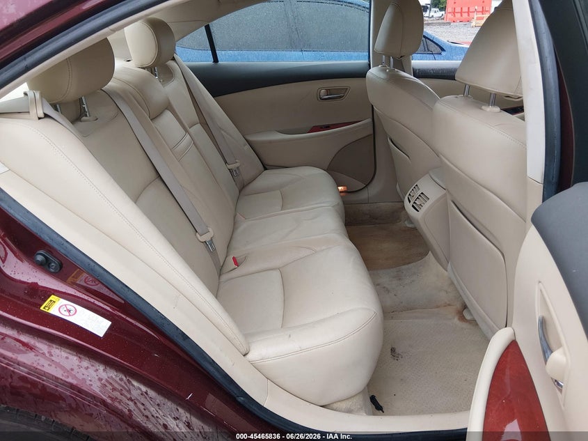 2007 Lexus Es 350 VIN JTHBJ46G972046926 IAAI salvage auction — FRONT END, Clear (Tennessee), sold $225 on 2026-07-30 (photo 8)