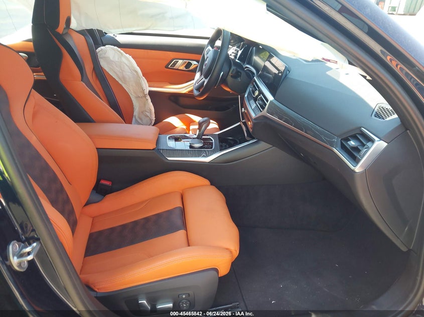 2022 BMW M3 VIN WBS43AY09NFN13814 IAAI salvage auction — SIDE, Salvage Title, sold $39,000 on 2026-08-01 (photo 5)