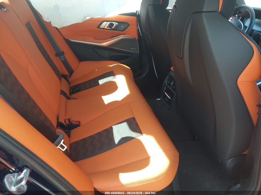 2022 BMW M3 VIN WBS43AY09NFN13814 IAAI salvage auction — SIDE, Salvage Title, sold $39,000 on 2026-08-01 (photo 8)