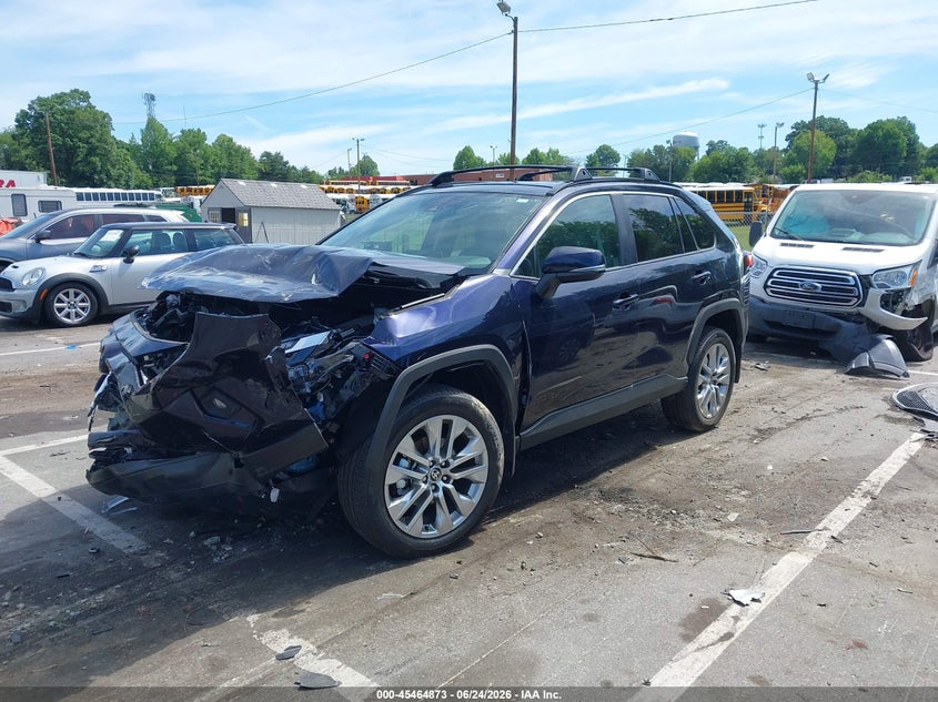 2025 Toyota Rav 4 VIN 2T3C1RFV1SW380868 IAAI salvage auction — FRONT END, Salvage Title, sold $8,300 on 2026-08-01 (photo 2)