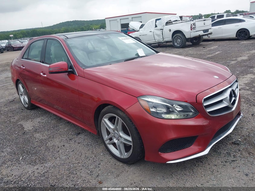 2014 Mercedes-benz E-klasse VIN WDDHF5KB2EA966208 IAAI salvage auction — LEFT SIDE, Salvage (Arkansas), sold $175 on 2026-07-28 (photo 1)