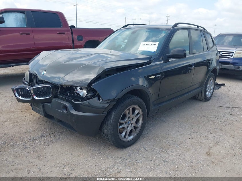 2004 BMW X3 VIN WBXPA73434WA77411 IAAI salvage auction — FRONT END, Salvage (Texas), sold $250 on 2026-07-29 (photo 2)