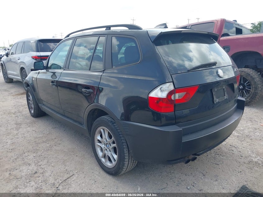 2004 BMW X3 VIN WBXPA73434WA77411 IAAI salvage auction — FRONT END, Salvage (Texas), sold $250 on 2026-07-29 (photo 3)