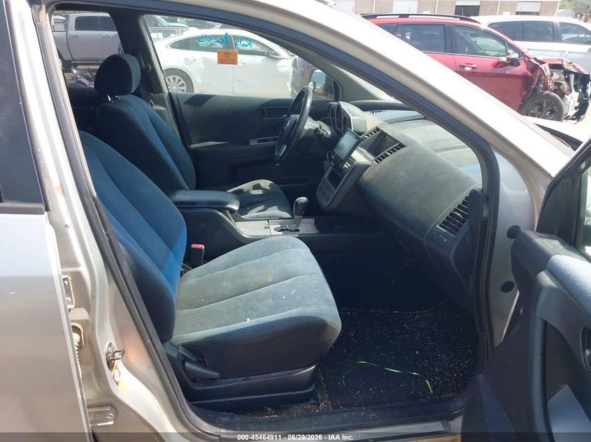 2005 Nissan Murano VIN JN8AZ08W15W423696 IAAI salvage auction — NORMAL WEAR, Clear (Oklahoma), sold $125 on 2026-07-08 (photo 5)