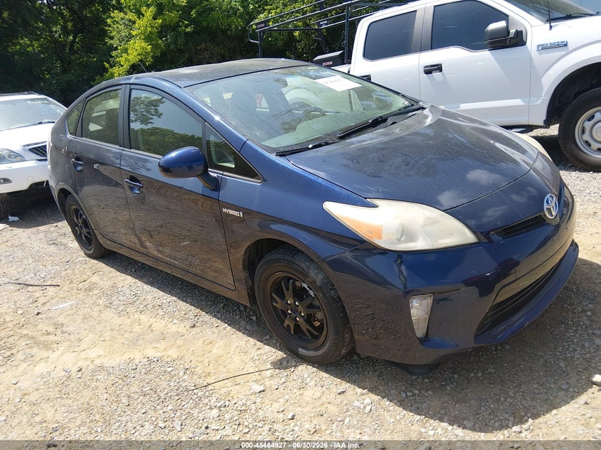 2013 Toyota Prius VIN JTDKN3DU6D1722372 IAAI salvage auction — NORMAL WEAR, Clear (Tennessee), sold $1,600 on 2026-07-23 (photo 1)