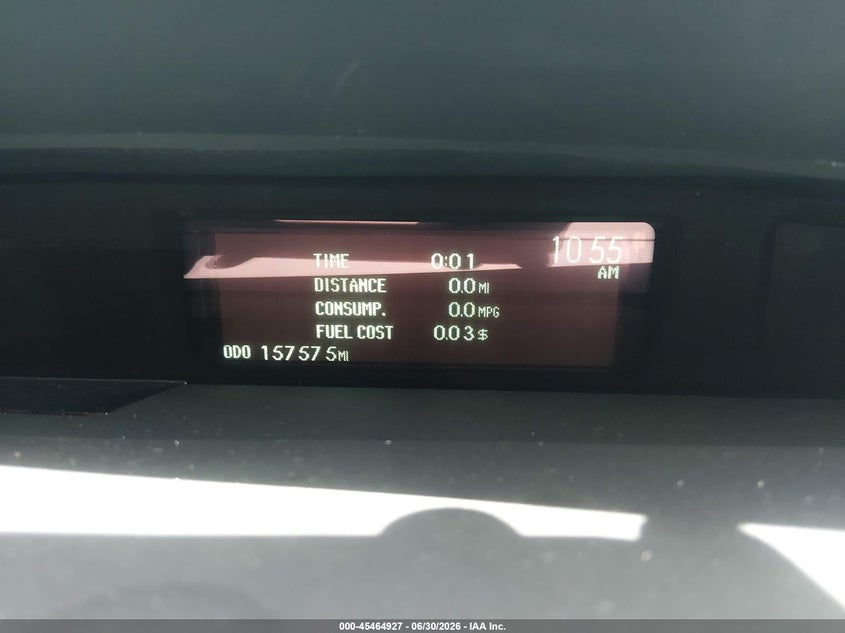 2013 Toyota Prius VIN JTDKN3DU6D1722372 IAAI salvage auction — NORMAL WEAR, Clear (Tennessee), sold $1,600 on 2026-07-23 (photo 7)