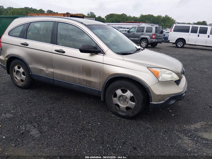 2007 Honda Cr-v VIN JHLRE48387C057654 IAAI salvage auction — NORMAL WEAR, Clear (Delaware), sold $1,150 on 2026-07-27 (photo 1)